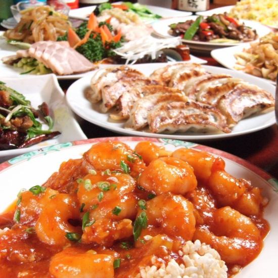 正宗的中式自助餐是2,550日元，含100种2小时任您吃的♪