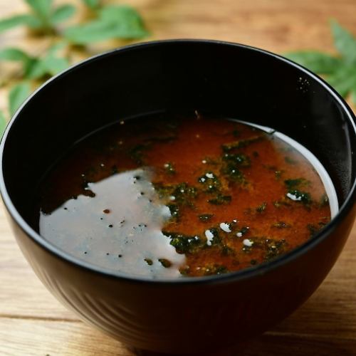 あおさのお味噌汁