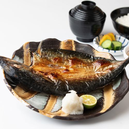 特大とろさば開き定食