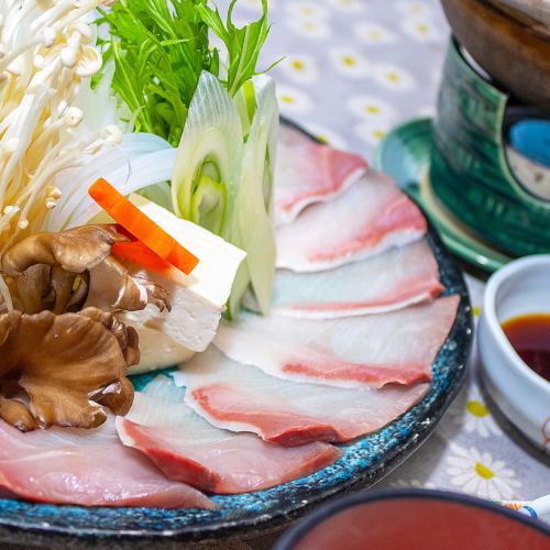 【冬季限定】すだち鰤しゃぶ定食