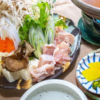 【冬季限定】酢橘雞火鍋套餐