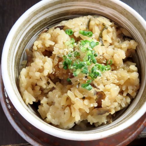 絶品♪季節の炊き込みご飯