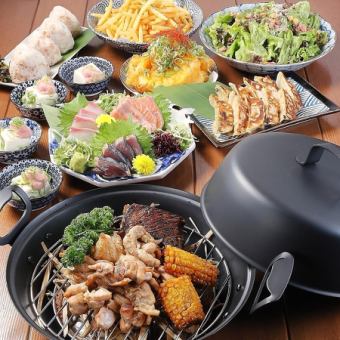 【120分(LO.100分)飲み放題付き！】夏季限定　夏の贅沢コース　4500円(税込)
