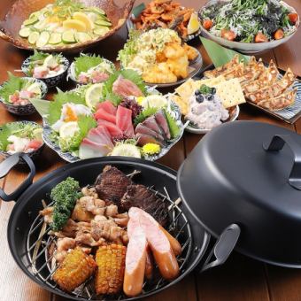 【120分(LO.100分)飲み放題付き！】夏季限定　夏の贅沢コース　5000円(税込)