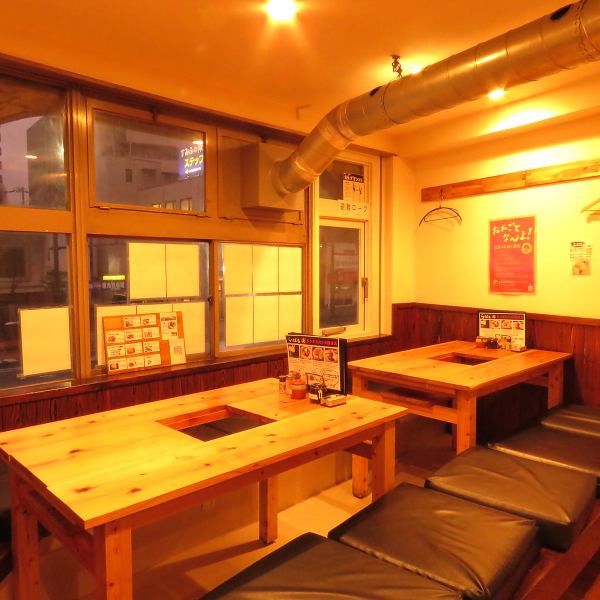 【ゆったりお座席で★】2名様～１０名様までご利用可能です！ご宴会や友人同士の飲み会、少人数の飲み会など様々なシーンでご利用いただけます。横川エリアでジンギスカンをお探しの際は、是非当店までご来店ください！