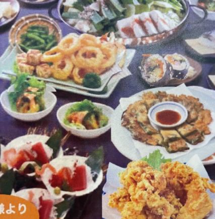 【120分飲み放題付】満足宴会コース 7品 5980円(税込)