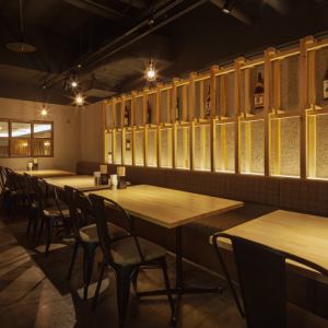 We have seats with a good atmosphere.Soft and warm lighting creates an even more wonderful space.Please feel free to visit us even if you are alone.Therefore, please make your reservation early.