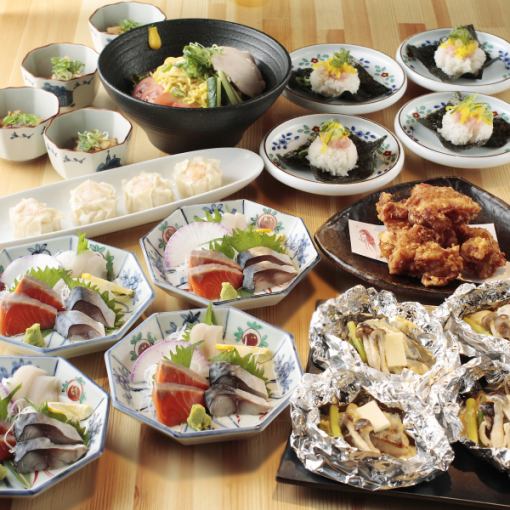 For parties! Hokkaido 5,500 yen course Use a coupon to reduce the price from 5,500 yen to 5,000 yen (tax included) with 120 minutes of all-you-can-drink