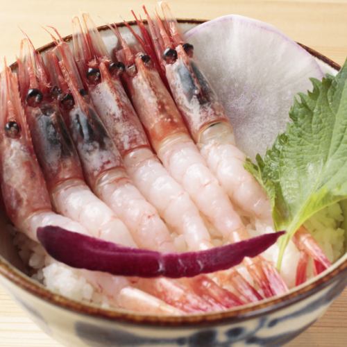 えび好き！甘エビ丼