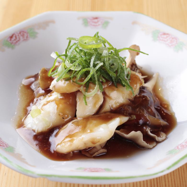 마린과 마이 버섯의 마늘 찜