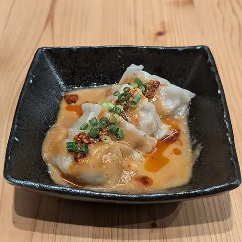 坦々茹で餃子