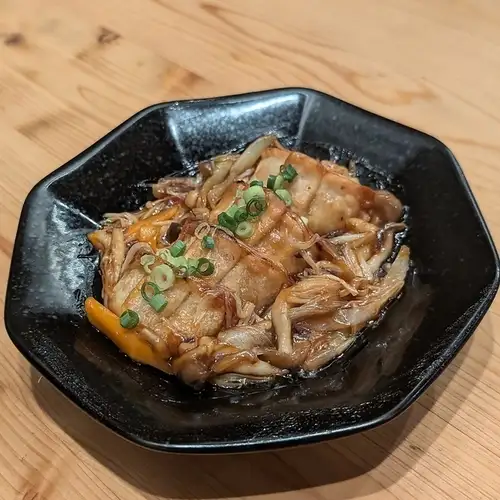 揚げ餃子 きのこ餡掛け