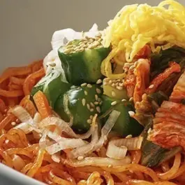 【麺】汁なしピビン冷麺