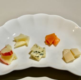 チーズ盛り合わせ5種