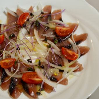 伊勢志摩産鮮魚のカルパッチョ