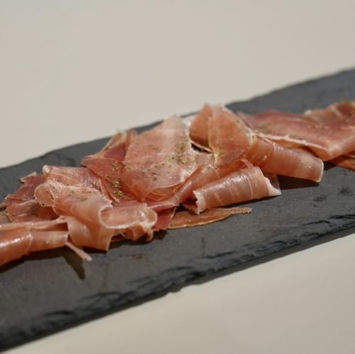 削りたて生ハムと鮮魚の贅沢仕立て