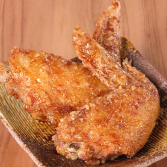 With our signature chicken wings★Tei course from 3,000 yen (tax included) *Cooking only course
