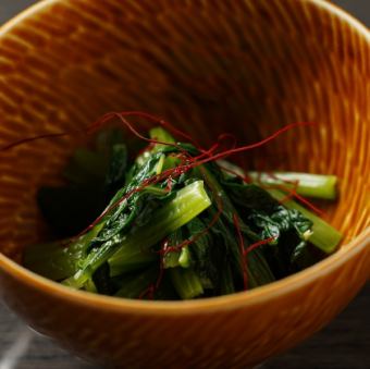 青菜の洋風お浸し