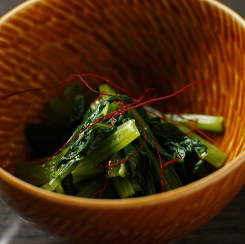 青菜の洋風お浸し