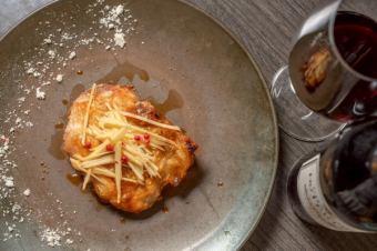 皮はパリパリ！鶏もも肉の窯焼き200g