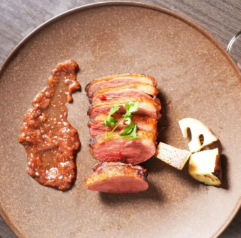 忘年会に◎【2H飲放題付】メインはミュラー鴨の塩釜焼き！石窯料理フルコース6000円(税込)