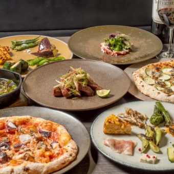 【お料理のみ】メインはミュラー鴨の釜焼き！秋の食材をふんだんに使った石窯コース4500円(税込)