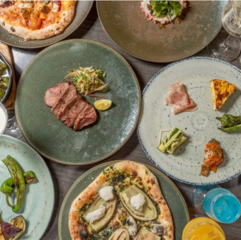 【お料理のみ】メインは仔牛の窯焼き！秋の食材をふんだんに使った石窯コース3500円(税込)