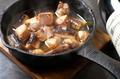 안코와 하얀 파의 간 간장 아히 조