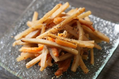 우엉의 멸치 킨피라