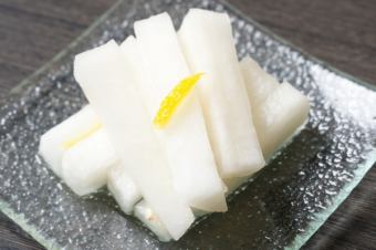 冬大根の柚子香るピクルス