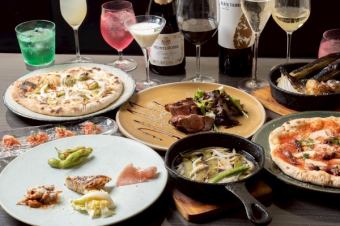 【お料理のみ】メインは仔牛の窯焼き！春の食材をふんだんに使った石窯コース3500円(税込)