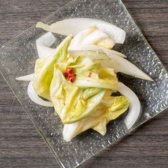 春キャベツと新玉ねぎのピクルス