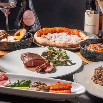 【お料理のみ】メインは仔牛の窯焼き！秋の食材をふんだんに使った石窯コース3500円(税込)