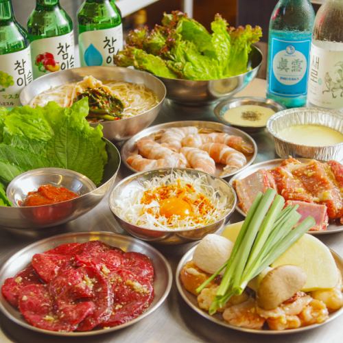 本場の韓国焼肉を関内で！