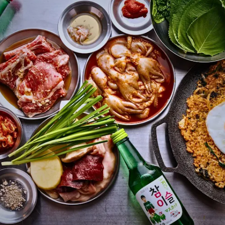 Enjoy authentic Korean BBQ in Kannai!