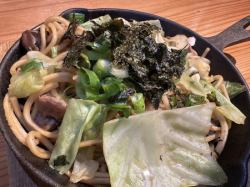ホルモン焼きそば