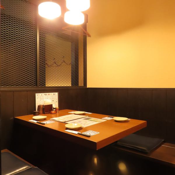We also have table-type private rooms on the second floor.It will be a completely private room where you can close your room.