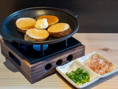 【長芋】長芋のバターステーキ