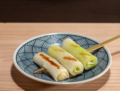 白ネギ串