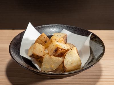 長芋の唐揚げ