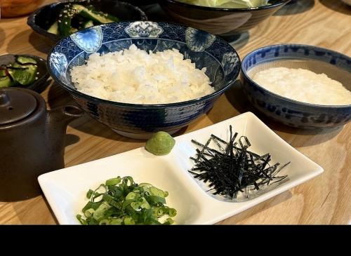 とろろ飯(一人前～)