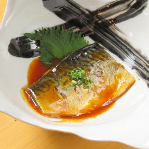 Simmered Mackerel in Miso