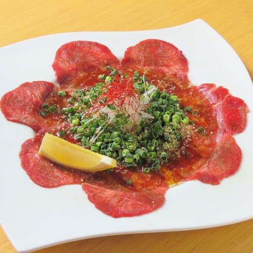 [Ultimate Sashimi] Beef Tongue Carpaccio