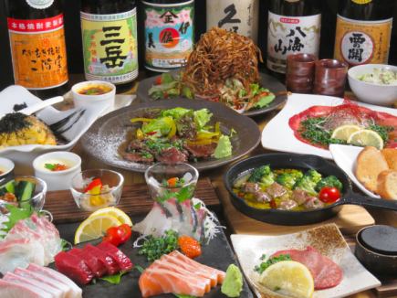 [Monday to Thursday only] Luxury course <7 kinds of sashimi/exquisite yukhoe/Japanese black beef steak> 120 minutes all-you-can-drink 6600 yen → 6000 yen