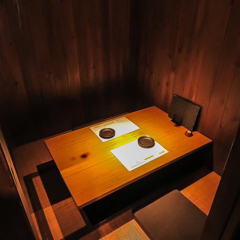 完全個室完備♪完全プライベート空間ゆっくりとお寛ぎください!