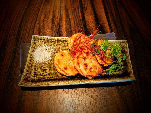 Fried lotus root scissors