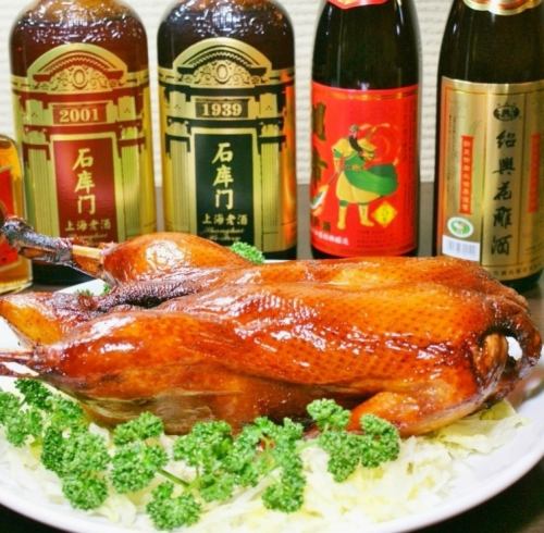 北京ダック1羽　　食べつくし　料理