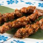 3 lamb skewers
