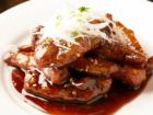 Black vinegar sweet and sour pork