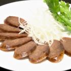 Thinly sliced sausage